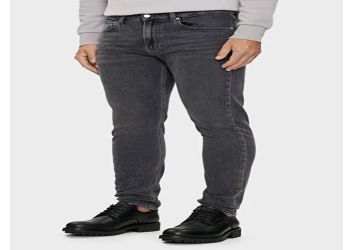 جينز رجالي بقصّة ضيقة (Slim Taper) Men's Jeans Slim Taper