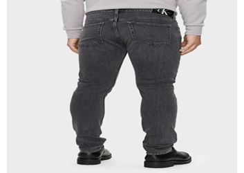 جينز رجالي بقصّة ضيقة (Slim Taper) Men's Jeans Slim Taper