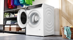 غسالة ملابس أوتوماتيك سيريز 8 تحميل امامي 10 كيلوغرام Serie 8 Front Loading Auto Washing Machine 10KG