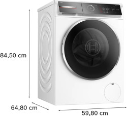 غسالة ملابس أوتوماتيك سيريز 8 تحميل امامي 10 كيلوغرام Serie 8 Front Loading Auto Washing Machine 10KG