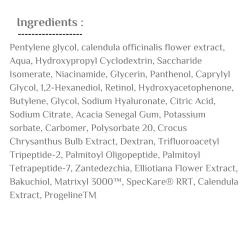 كوزمد سيروم الريتينول 0.5% و الببتيدات - 30 مل Cosmed Skinologist Serum Containing 0.5% Retinol & Peptide - 30ml