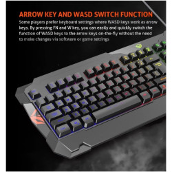 طقم ألعاب 4 في 1 من ميتين Meetion C505 (كيبورد + ماوس + سماعة + ماوس باد) Meetion C505 4 in 1 PC Gaming Kit طقم ألعاب 4 في 1 من ميتين Meetion C505 (كيبورد + ماوس + سماعة + ماوس باد) Meetion C505 4 in 1 PC Gaming Kit