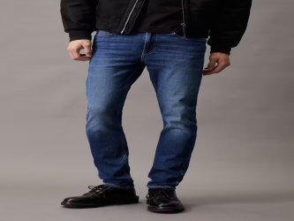 جينز رجالي بتصميم Slim Taper Men's Slim Taper Jeans