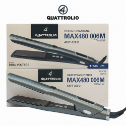 مكواة شعر كواتروليو ماكس 480 تيتانيوم Quattrolio MAX480 Titanium Hair Straightener
