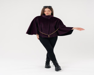 معطف نسائي Women's belted Poncho