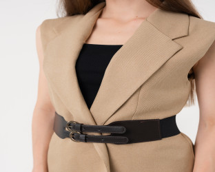 سترة بليزر (فيست) نسائية بدون أكمام Women's Sleeveless Blazer Vest