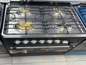 طباخ انسايد - 4 مشاعل نظام بوري Gas cooker inside - 4 burners - Beige