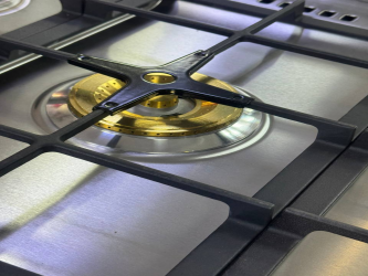 طباخ انسايد - 4 مشاعل نظام بوري Inside Gas Cooker - 4 Burners - Black