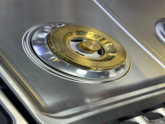 طباخ انسايد - 4 مشاعل نظام بوري Inside Gas Cooker - 4 Burners - Steel