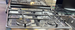 طباخ انسايد - 4 مشاعل سيفتي Inside Gas Cooker - 4 Burners - Black