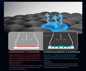 مقعد جلوس نفخ مزود بالسيليكون Inflatable seat with silicone