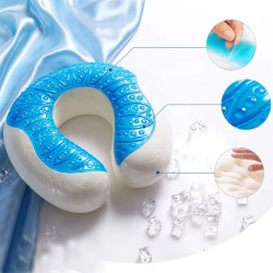 وسادة رقبة سيليكون مريحه Comfortable silicone neck pillow