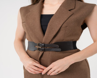 سترة بليزر (فيست) نسائية بدون أكمام Women's Sleeveless Blazer Vest