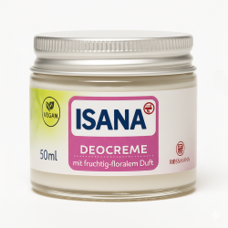 كريم مزيل العرق من ايسانا ISANA Deodorant Cream – Fruity Floral