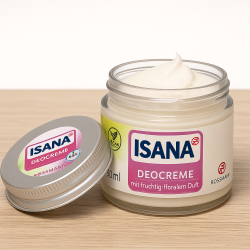 كريم مزيل العرق من ايسانا ISANA Deodorant Cream – Fruity Floral