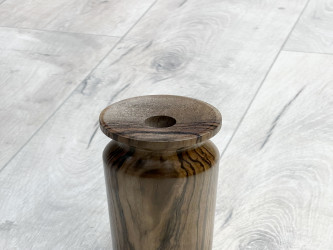 فازة خشب Wooden vase