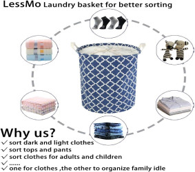 سلة غسيل كتان قابلة للطي مقاومة للماء Waterproof foldable linen laundry basket