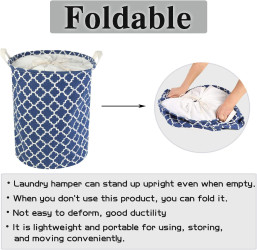 سلة غسيل كتان قابلة للطي مقاومة للماء Waterproof foldable linen laundry basket