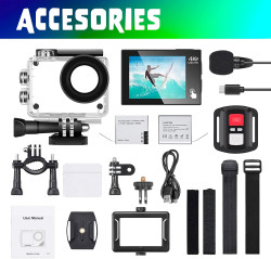 كاميرا أكشن 4K مقاومة للماء 4K waterproof action camera