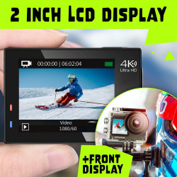 كاميرا أكشن 4K مقاومة للماء 4K waterproof action camera