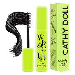ماسكارا ويك أب من خطوتين لتطويل وتكثيف الرموش من كاثي دول Wake Up 2 Step Mascara – Length & Volume