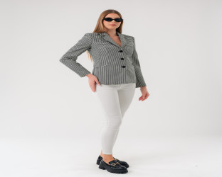 سترة نسائية Women’s Checkered Blazer