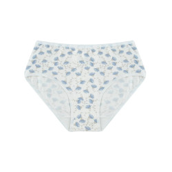 باكيت 5 قطع لباس داخلي نسائي خصر ميدي بطانة خاولي قطن طبيعي 100% MIDI COMFY 012 PACK/5
