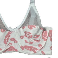 سيت حمالة ولباس نسائي يومي قطن طبيعي 100% كاب C بعضم SET BRA 517-05