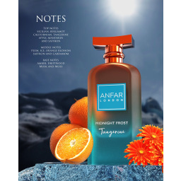 عطر ميدنايت فروست تانجرين Eau De Parfum لكلا الجنسين Midnight Frost Tangerine by Anfar Eau De Parfum Unisex Perfume