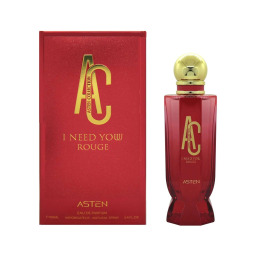 عطر آي نيد يو روج Eau De Parfum للنساء 100 مل Asten I Need You Rouge Eau De Parfum Women's Perfume 100ml