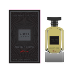 عطر ميدنايت أوم إنتنس Eau de Parfum للرجال 100  مل Anfar London Midnight Homme Intense Extrait de Parfum Men's Perfume