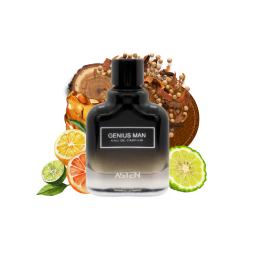 عطر جينيوس مان Eau De Parfum للرجال Asten Genius Man Eau De Parfum Men's Perfume