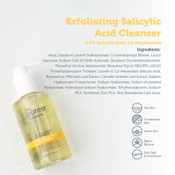 غسول مقشر بحمض الساليسيليك 400 مل Exfoliating Salicylic Acid Facial Cleanser 400ml