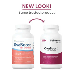 اوڤا بوست لتعزيز فرص الحمل للنساء - موصى به OvaBoost® For Women - Fairhavenhealth USA