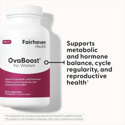 اوڤا بوست لتعزيز فرص الحمل للنساء - موصى به OvaBoost® For Women - Fairhavenhealth USA