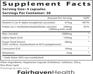 اوڤا بوست لتعزيز فرص الحمل للنساء - موصى به OvaBoost® For Women - Fairhavenhealth USA