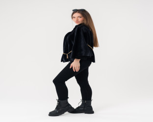 معطف نسائي Women's belted Poncho