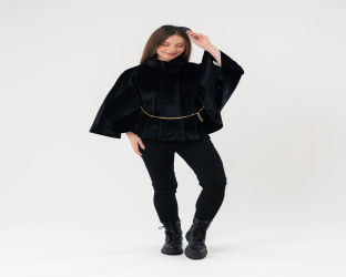 معطف نسائي Women's belted Poncho