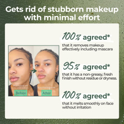 ماسك تنظيف المسام ومزيل المكياج رقم 3 بالشاي الأخضر والفحم No.3 Pore & Makeup Cleansing Balm with Green Tea & Charcoal