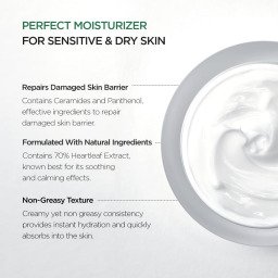كريم مهدئ مكثف للوجه بخلاصة الهارتليف 70٪ Heartleaf 70% Intense Calming Face Cream