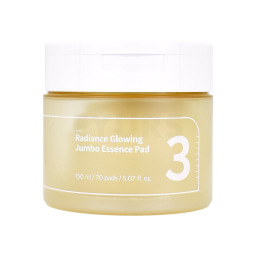 بادز إيسنس رقم 3 لتفتيح البشرة وترطيب عميق - 70قطعة No.3 Radiance Glowing Jumbo Essence Pad- 70 pcs