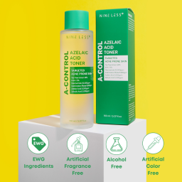 تونر مقشر بحمض الأزيليك للبشرة المعرضة للحبوب A-Control Azelaic Acid Toner