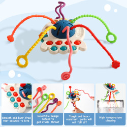 لعبة سيليكون للأطفال لتنمية المهارات Silicone toy for children to develop skills