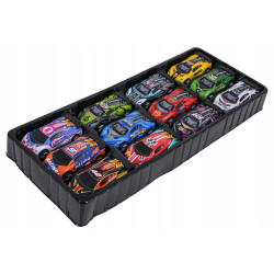 مجموعة سيارات 48 قطعة مع مرآب متعدد الطوابق 48-piece car set with multi-story garage