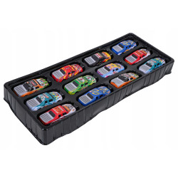 مجموعة سيارات 48 قطعة مع مرآب متعدد الطوابق 48-piece car set with multi-story garage