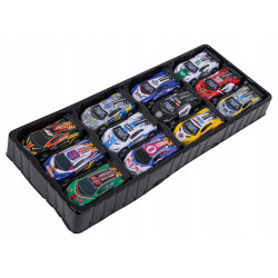مجموعة سيارات 48 قطعة مع مرآب متعدد الطوابق 48-piece car set with multi-story garage