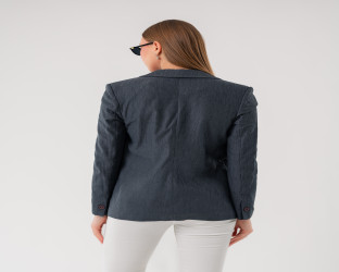 جاكيت بليزر بقماش الكوردروي Women's Corduroy Blazer