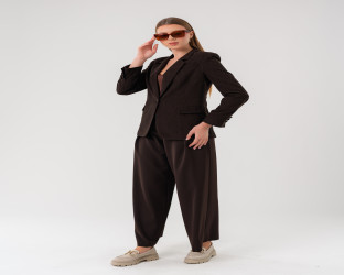 جاكيت بليزر بقماش الكوردروي المُضلع Women's Corduroy Blazer