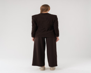 جاكيت بليزر بقماش الكوردروي المُضلع Women's Corduroy Blazer