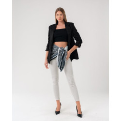 جاكيت بليزر بقماش الشامواه Women's Blazer in Faux Suede
